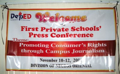 DepEd PRESS CONFERENCE 2008