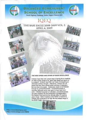 PREVIOUS ISSUES OF THE BASE IQEQ NEWSLETTER