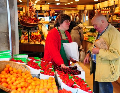 Fruit Market in Le Marais