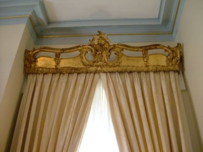 In that room; each window had this amazing cornice