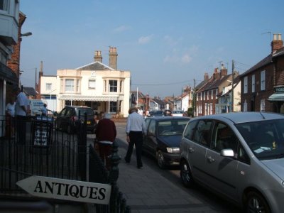 The busy seaside town of Southwold!