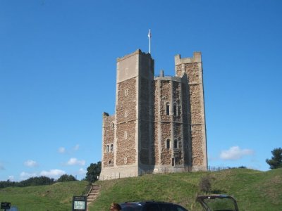 The castle in Orford