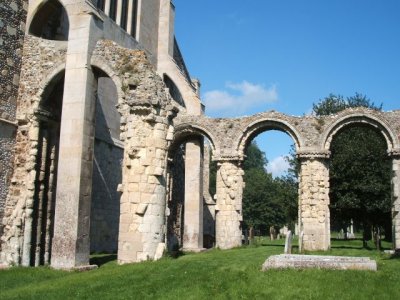 Remains of the 11th century church