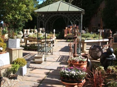 Wonderful garden shop in Snape Maltings