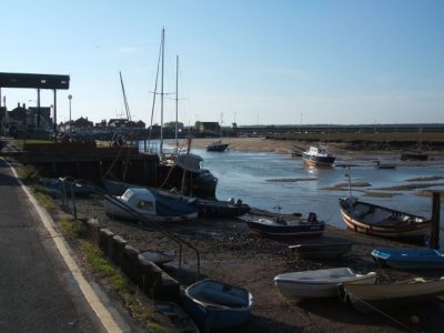 Low tide at Wells-next-the-Sea