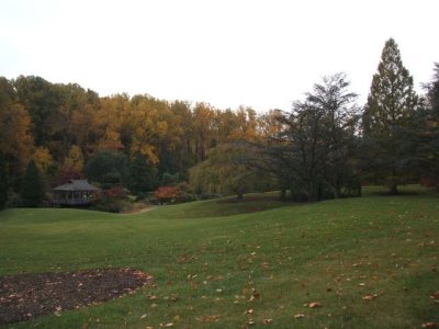 Nice view across the main lawn area