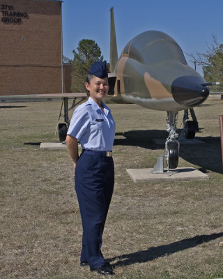 My Grand Daughter is an Airman