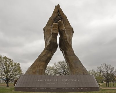 Entrance to Oral Roberts University