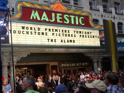 Alamo movie premiere