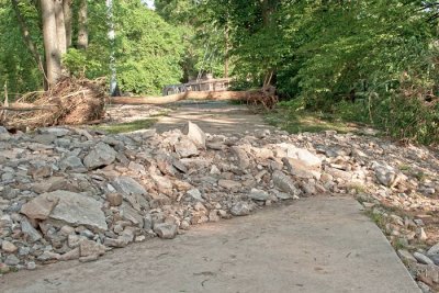 Rocks on Pathway