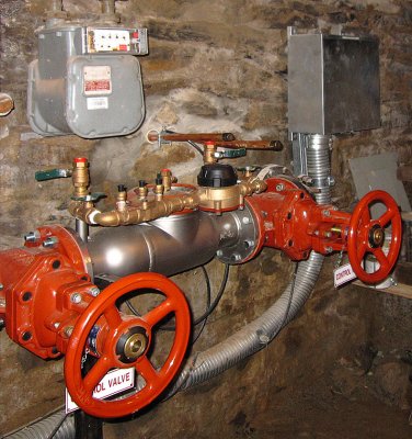 Fire Suppression Valves, Gas Meter