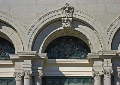 Detail of the West Wing of Memorial Hall, Fairmount Park, Philadelphia