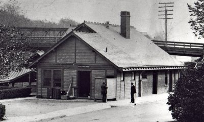 Exterior Photos of the Cynwyd Station - from 1910 to the present