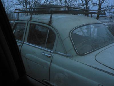 Old Car on Way to Kutaisi