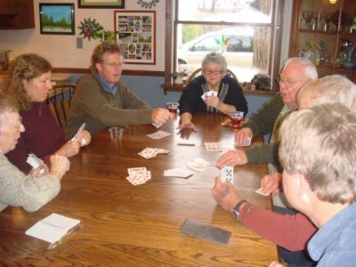 cards are the game of the day