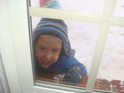 my cutie pie looking in on me