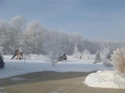 frozen fog