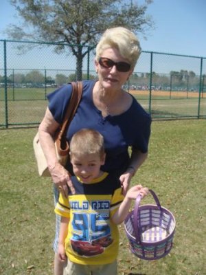 at the village's egg hunt