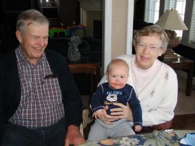 grandma and grandpa visit
