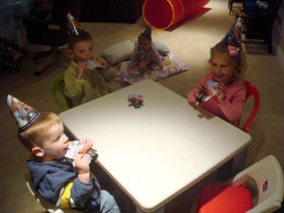 joey's birthday/playgroup party