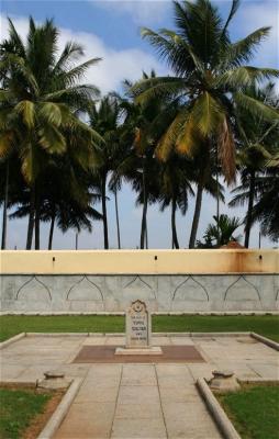 Spot where Sultan Tipu was killed by British