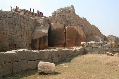 Other side of Mahanavami Platform