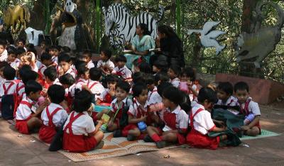 Childrens park on Malabar Hill