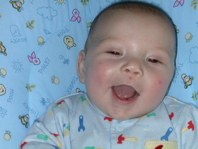 Happy baby