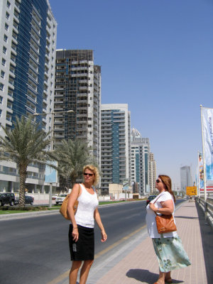 The sisters in Dubai, UAE Oct 2007