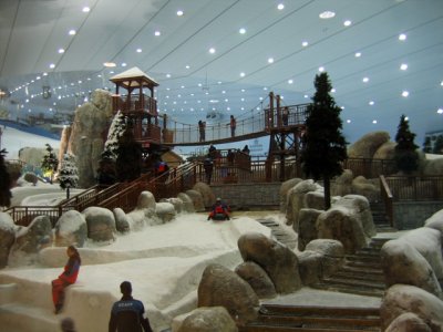 Mall Ski area