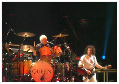 Roger Taylor and Brian May