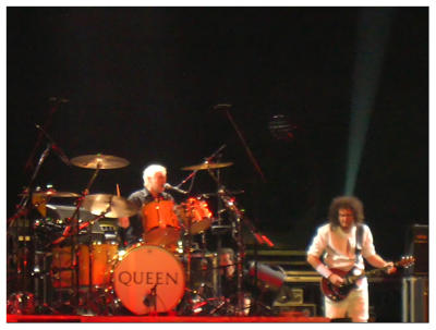Roger Taylor and Brian May