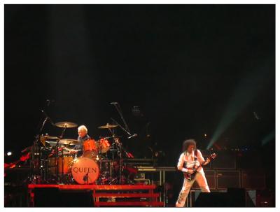 Roger Taylor and Brian May