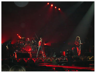Brian May , Roger Taylor and Paul Rodgers