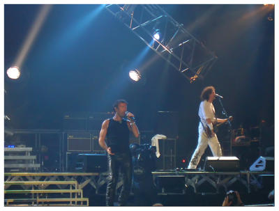 Brian May and Paul Rodgers