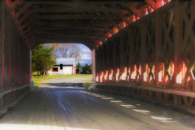 Pont couvert - Covered Bridge