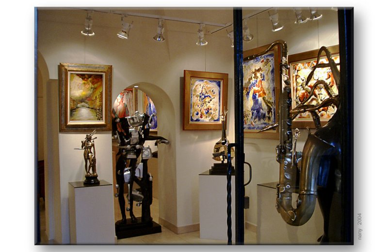 a Gallery at Place des Vosges