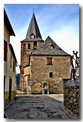 Church at  Gars - Val d'Aran