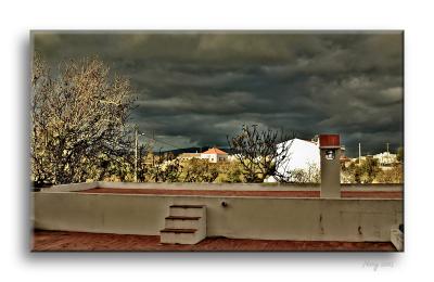 Stormy clouds