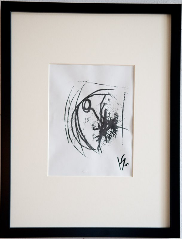 senza titolo, ink on paper, 22x17