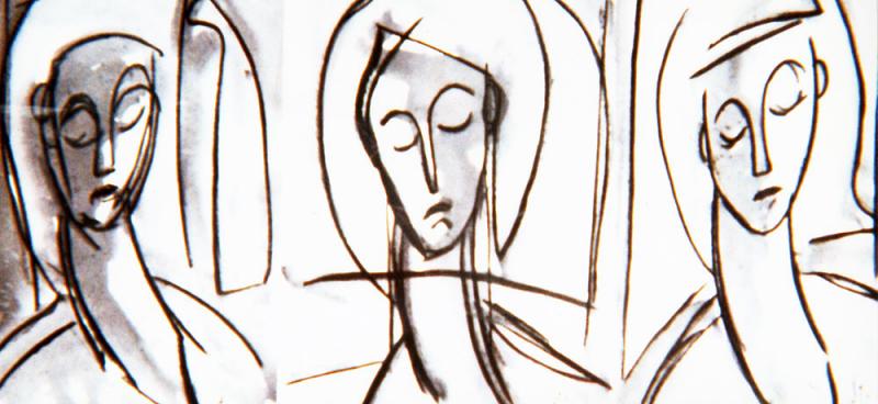 LAS TRES MADRES (triptic)
