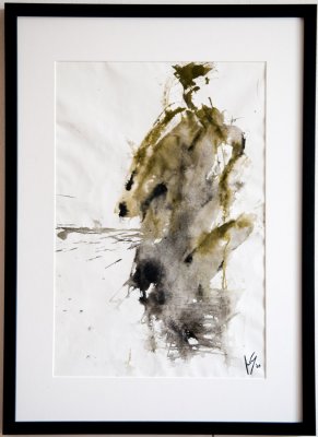 rinascita, ink on paper,55x38