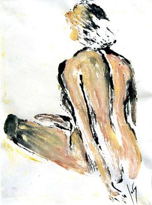DESNUDO SENTADO (2003)