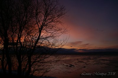 Paysage d'hiver - Isle-aux-Coudres