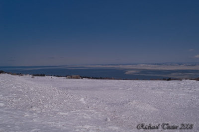 Paysage d'hiver, Les-boulements