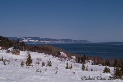 Paysage d'hiver, Saint-Irne