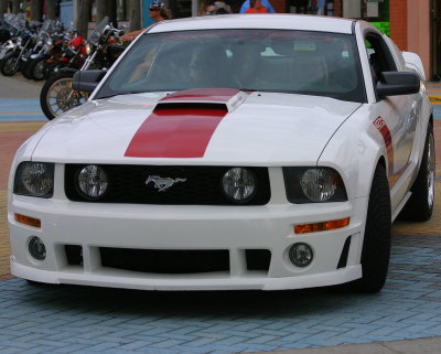Mustang In Daytona beach