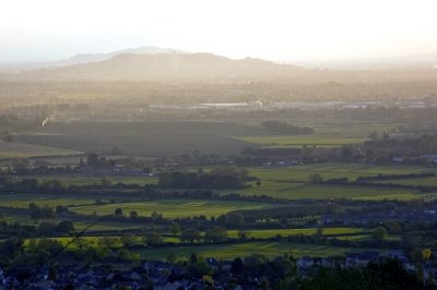 Towards Churchdown Hill