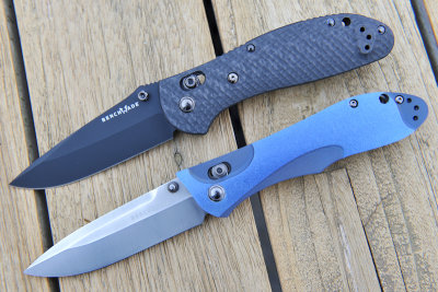 Benchmade 551BK-101 & 730-101 front