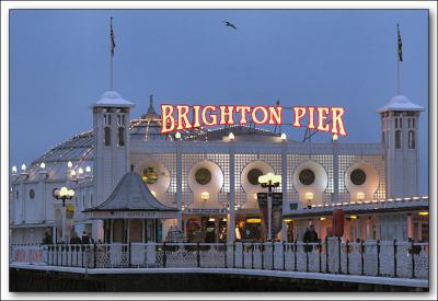 Pier At Dusk